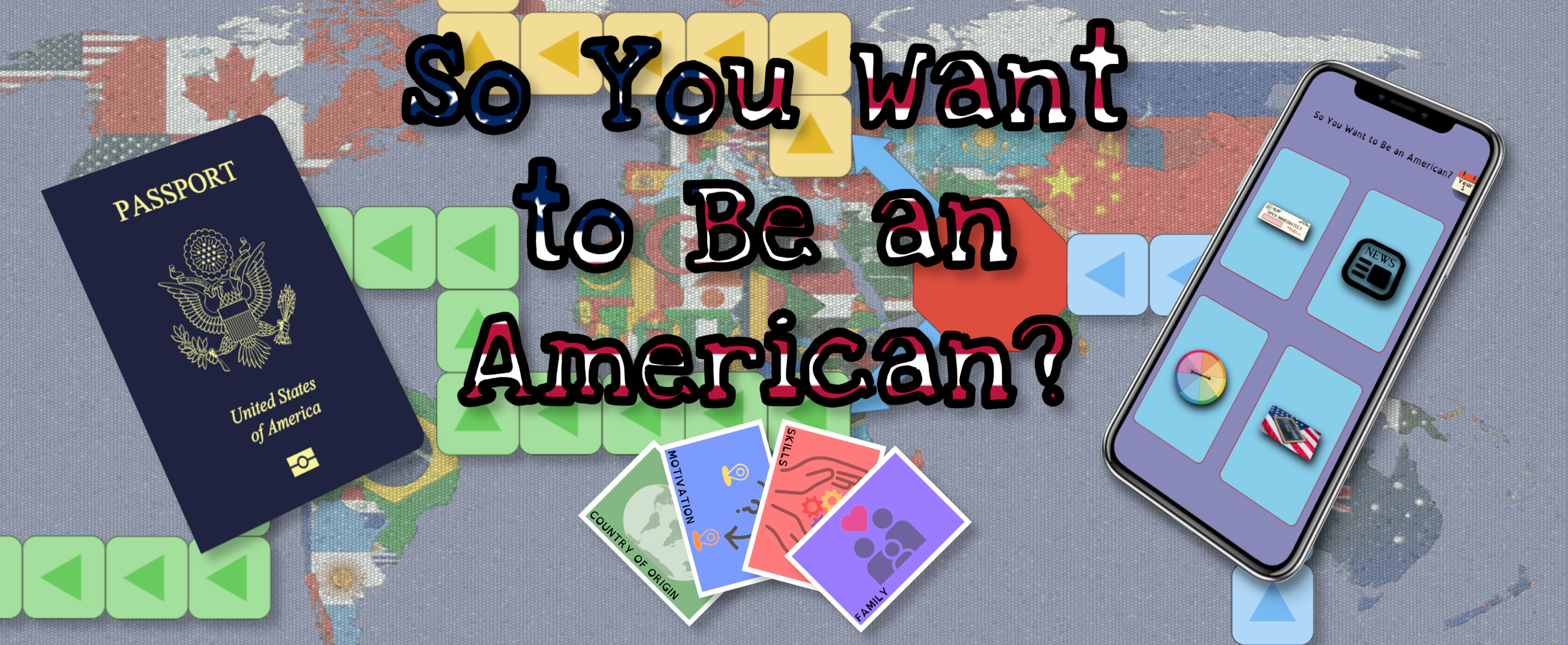 So You Want to Be an American Title Image